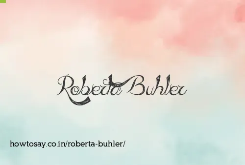 Roberta Buhler