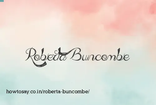 Roberta Buncombe