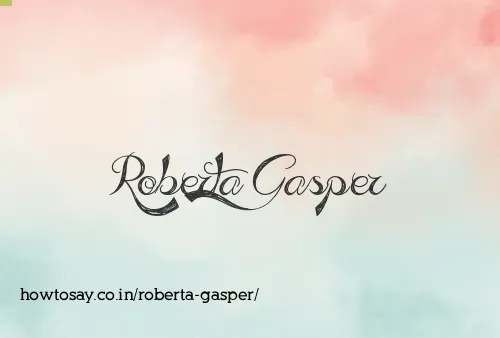 Roberta Gasper