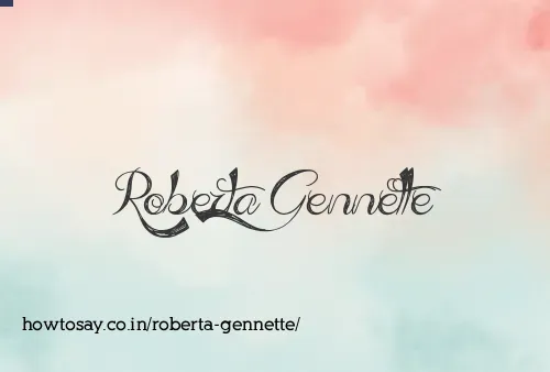 Roberta Gennette