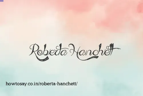 Roberta Hanchett