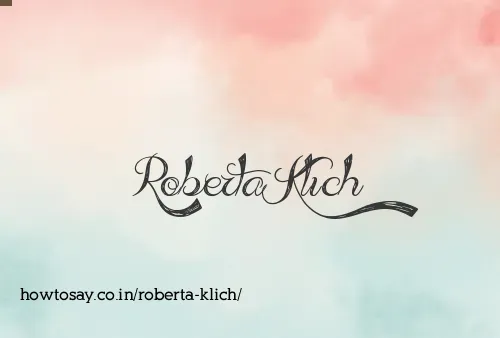 Roberta Klich