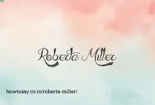 Roberta Miller