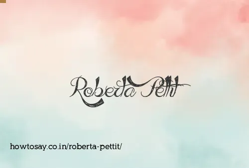 Roberta Pettit