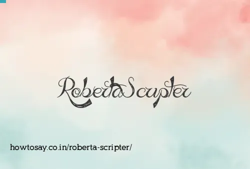 Roberta Scripter