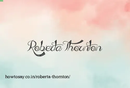 Roberta Thornton