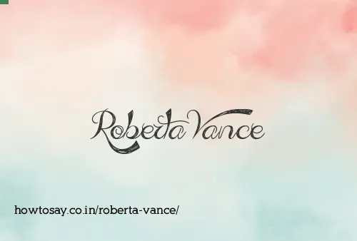 Roberta Vance