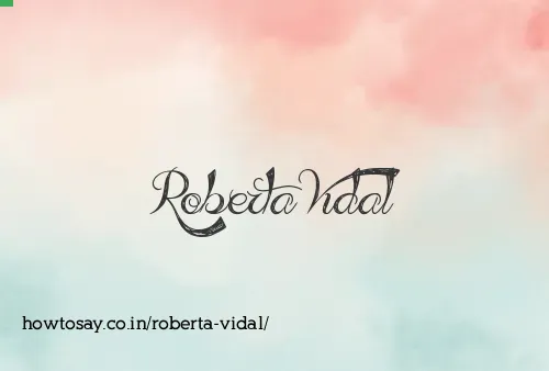 Roberta Vidal