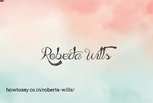 Roberta Wills