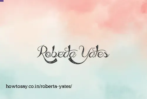 Roberta Yates