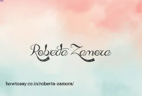Roberta Zamora