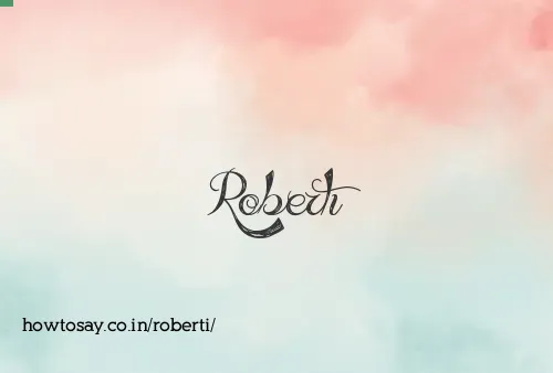 Roberti
