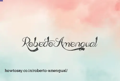 Roberto Amengual