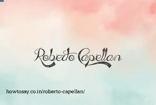 Roberto Capellan