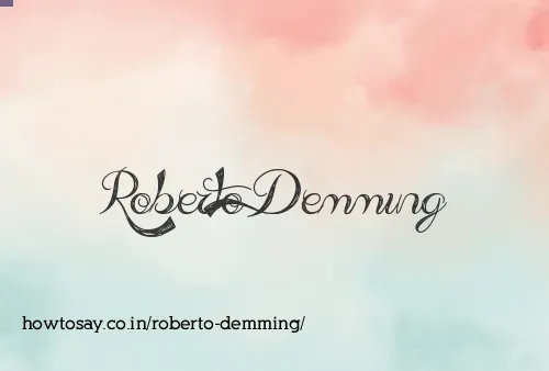 Roberto Demming