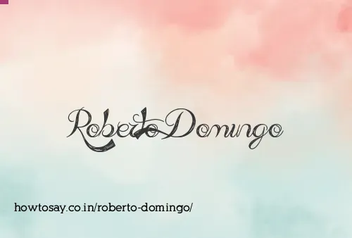 Roberto Domingo
