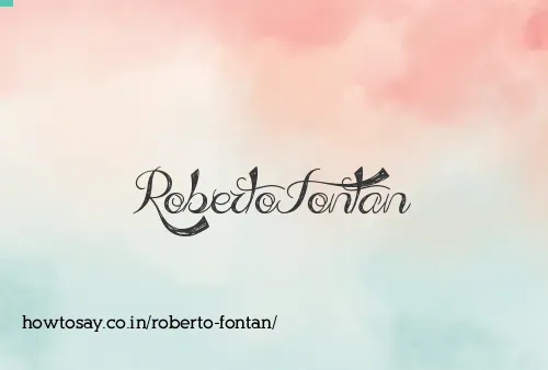 Roberto Fontan