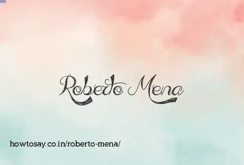 Roberto Mena