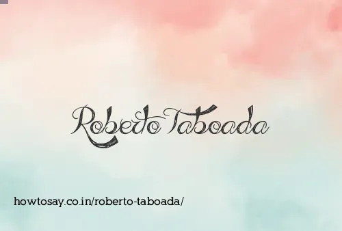 Roberto Taboada