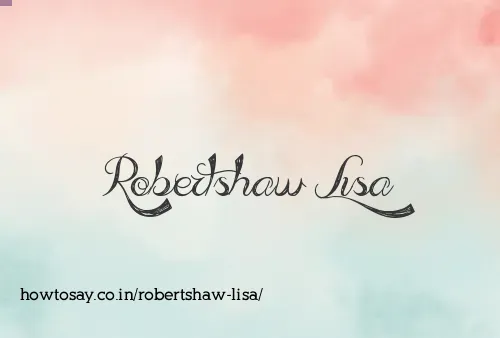 Robertshaw Lisa