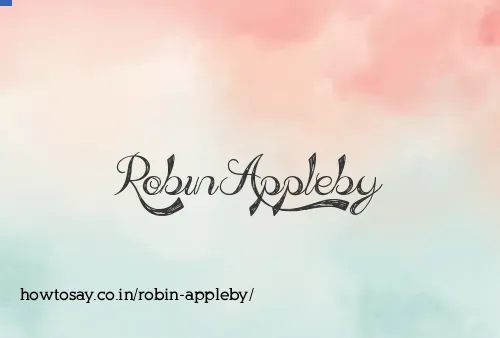Robin Appleby