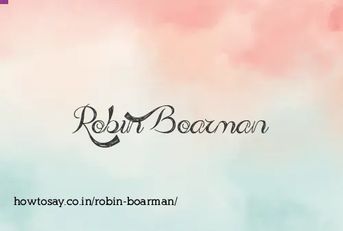 Robin Boarman