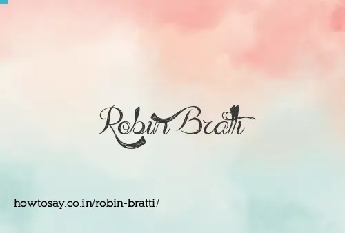 Robin Bratti