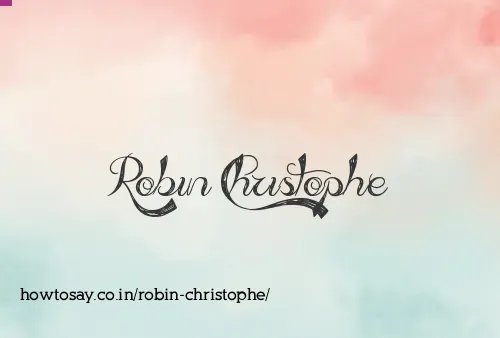 Robin Christophe