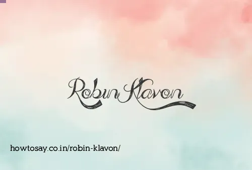 Robin Klavon
