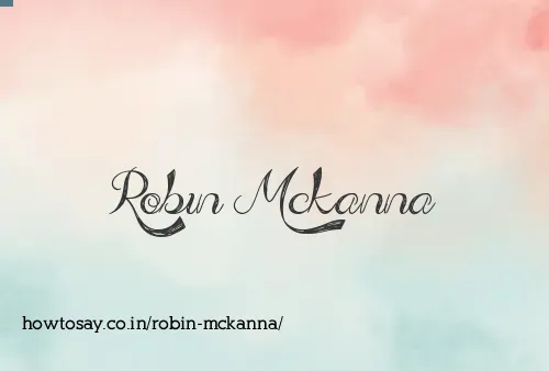 Robin Mckanna