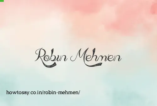 Robin Mehmen
