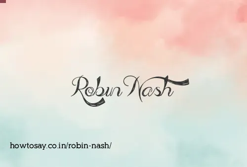 Robin Nash