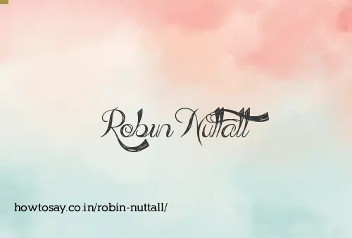 Robin Nuttall
