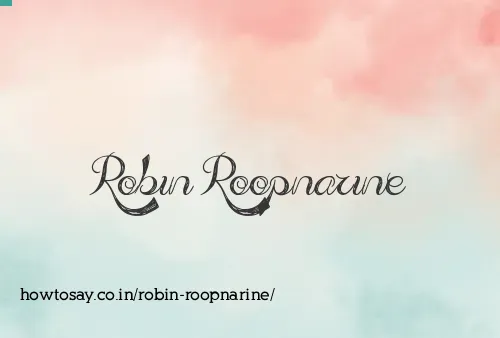 Robin Roopnarine