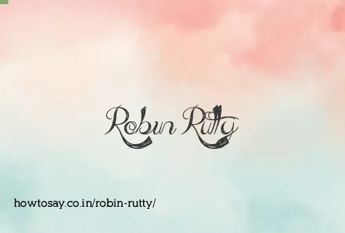 Robin Rutty
