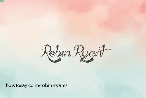 Robin Ryant
