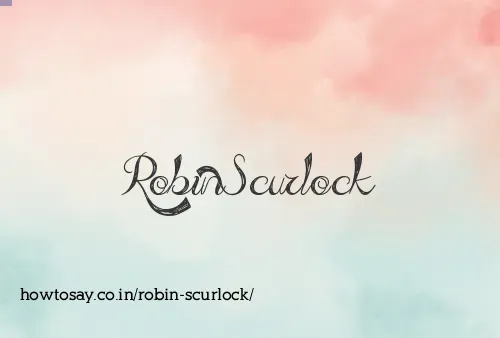 Robin Scurlock