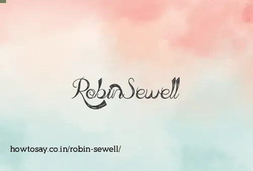 Robin Sewell