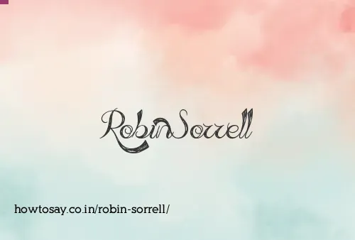 Robin Sorrell