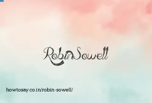 Robin Sowell