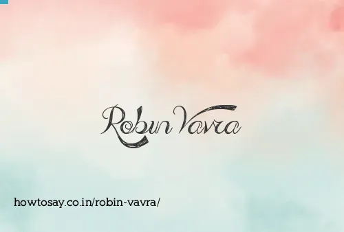 Robin Vavra