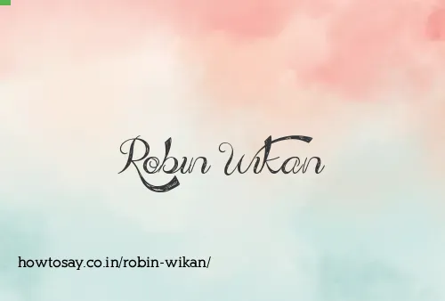 Robin Wikan