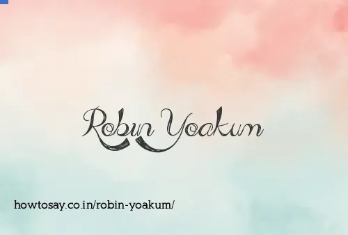 Robin Yoakum