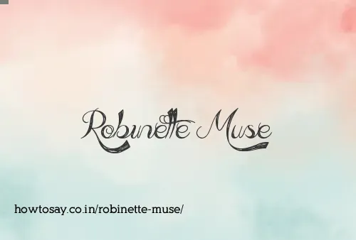 Robinette Muse