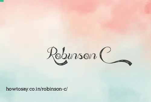 Robinson C