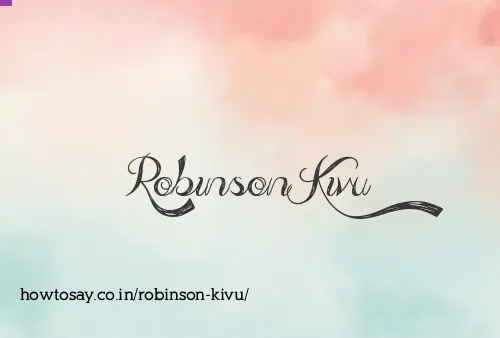 Robinson Kivu