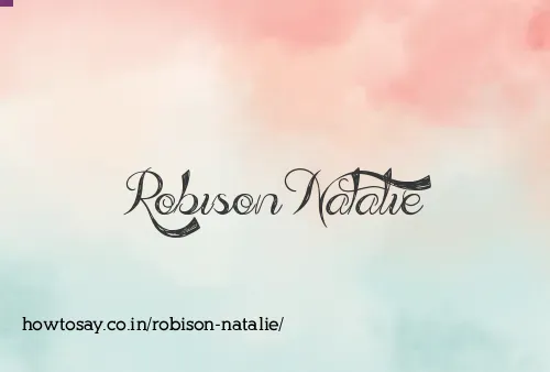 Robison Natalie