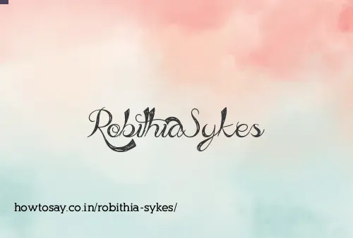 Robithia Sykes