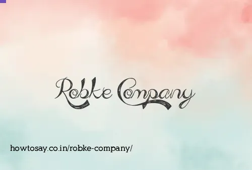 Robke Company