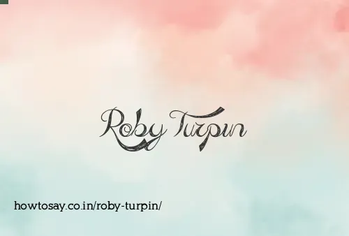 Roby Turpin